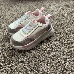 Nautica Kids Pink and White Sneakers